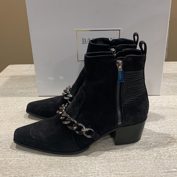 Balmain Ella Chain Booties - Picture 7 of 8